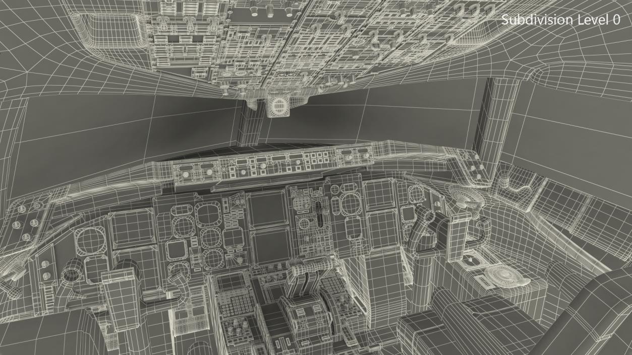 Boeing 757-200 Cockpit 3D