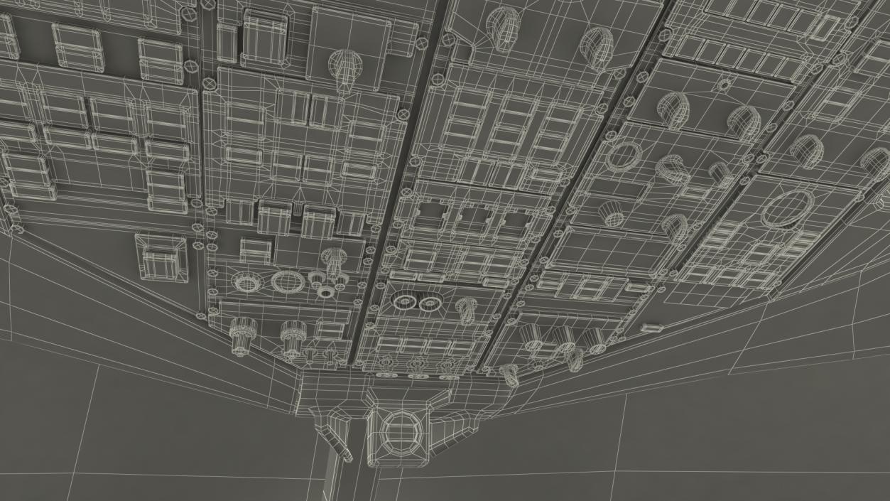 Boeing 757-200 Cockpit 3D