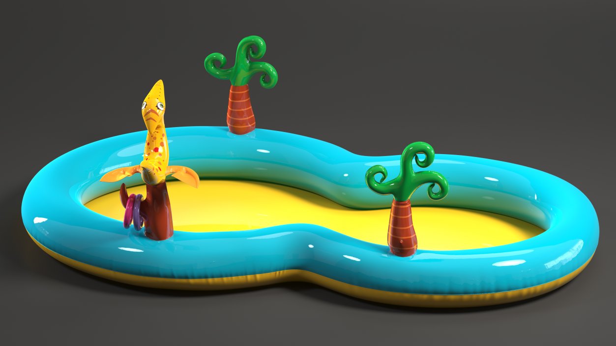 3D Inflatable Pool(1) model