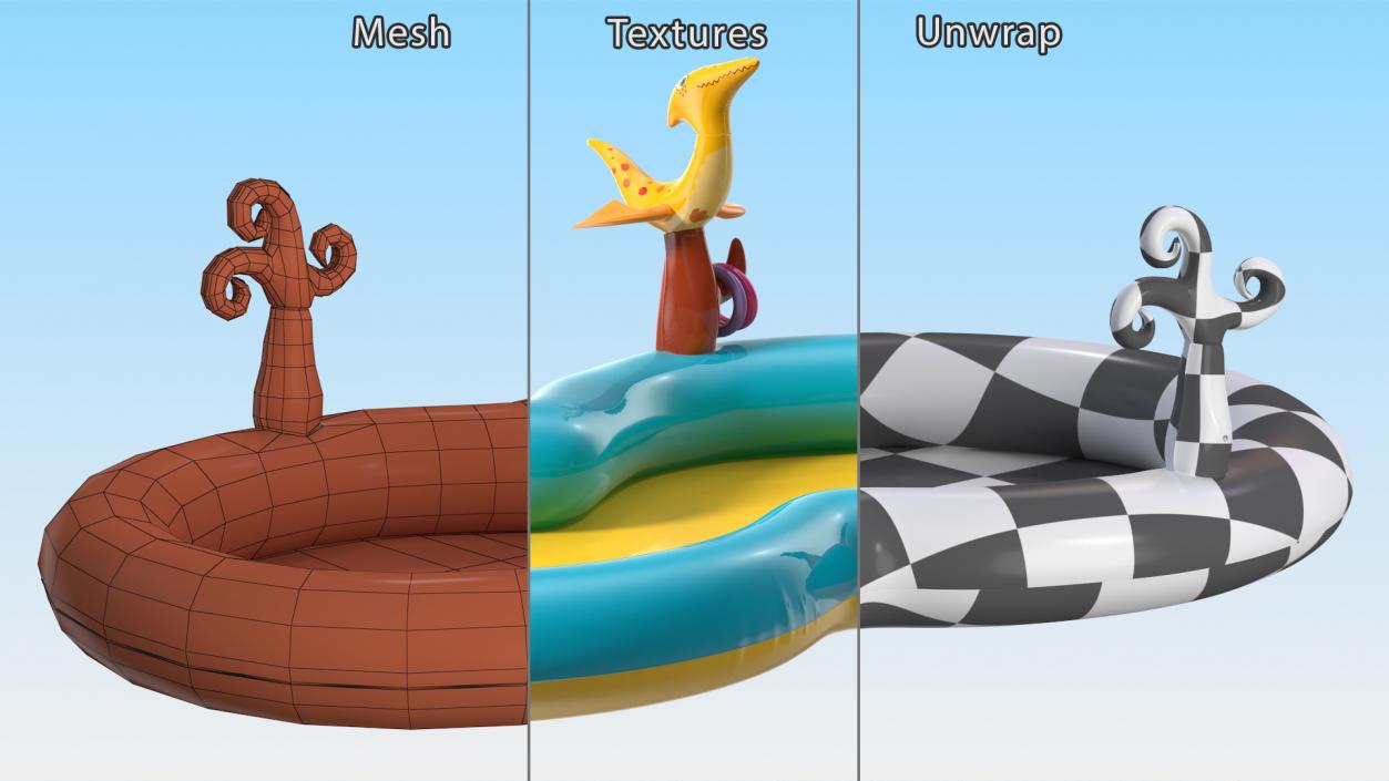 3D Inflatable Pool(1) model