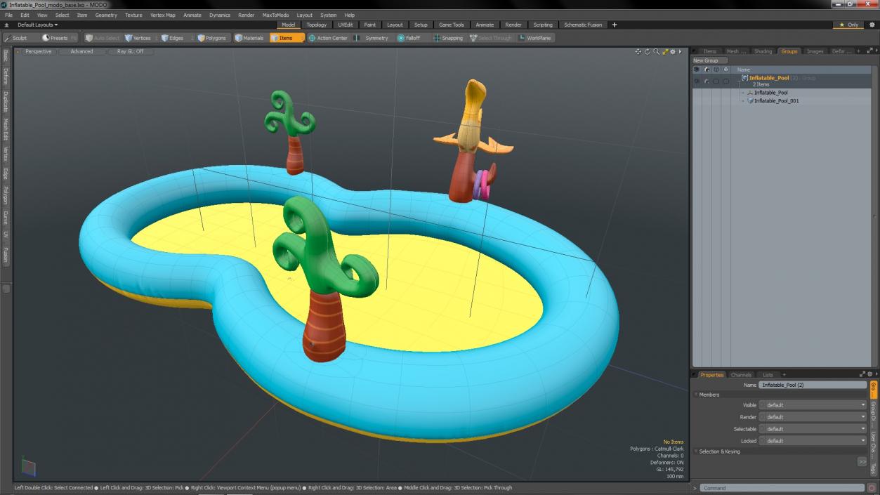 3D Inflatable Pool(1) model