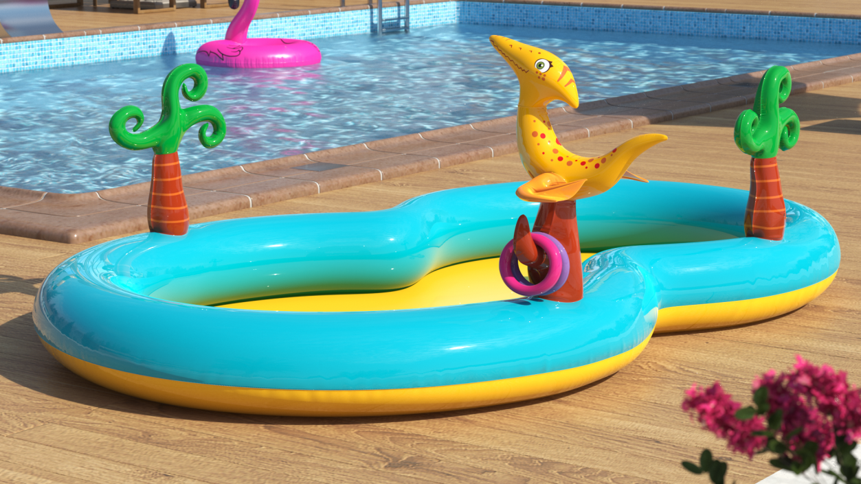 3D Inflatable Pool(1) model