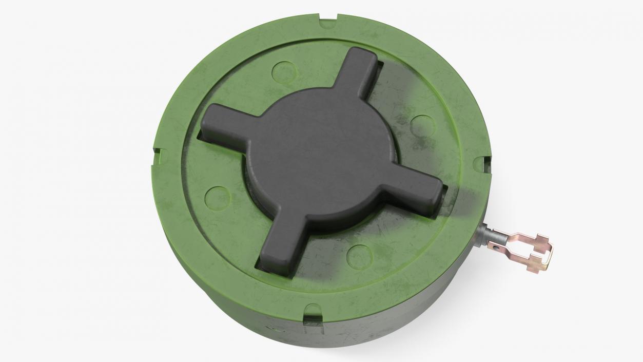 Soviet Anti-Personnel Mine Green 3D