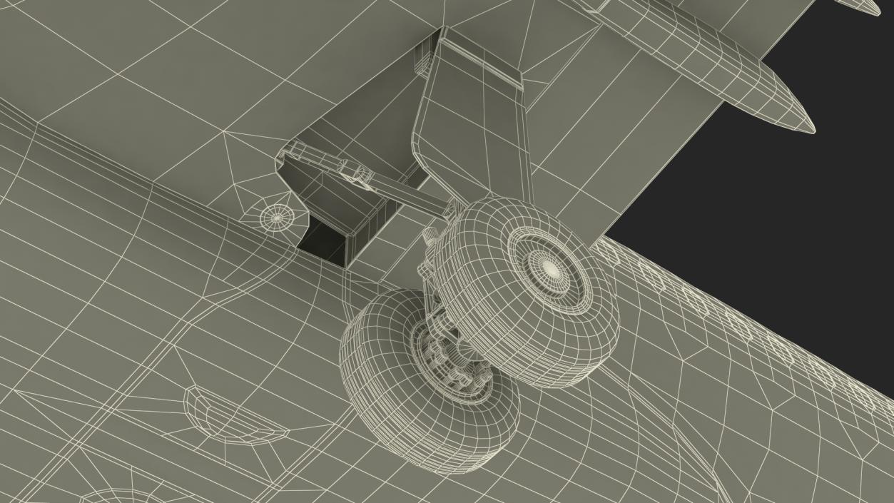 3D Airbus Plane with Passenger Steps model