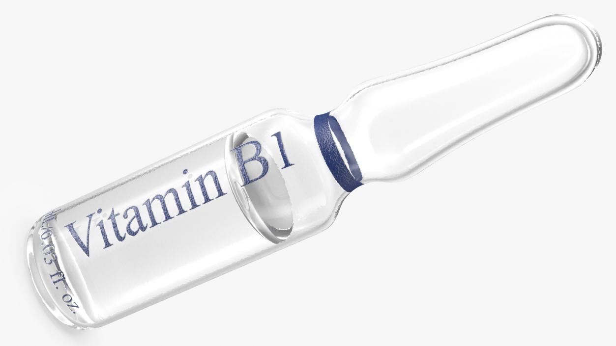 3D Vitamin B1 Thiamine Injection 1ml Ampoule