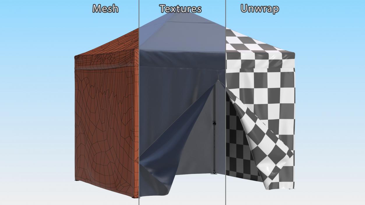 Party Tents Collection 3D