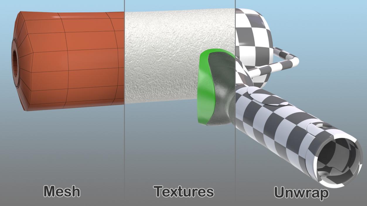 Paint Roller 3D