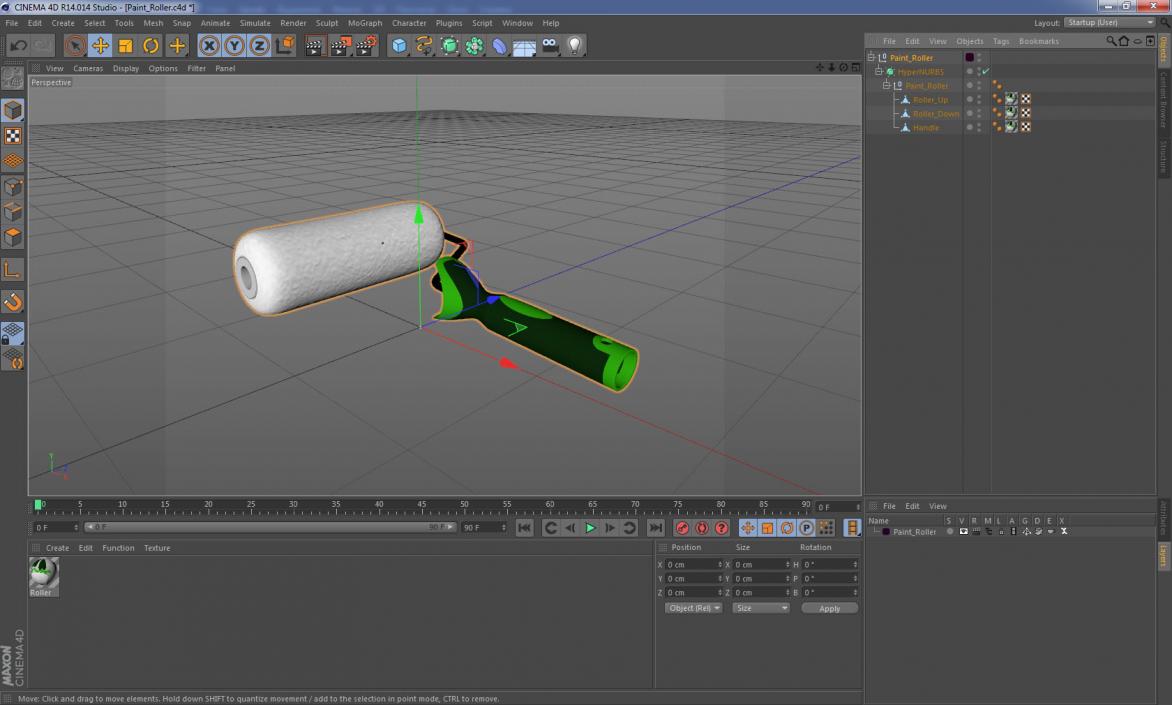 Paint Roller 3D