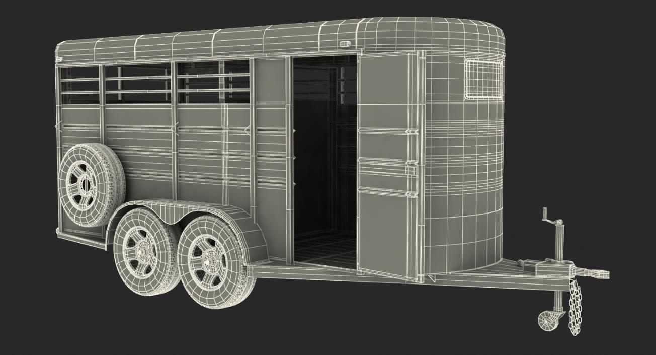 Livestock Trailer Calico 3D model