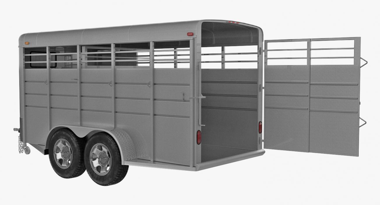 Livestock Trailer Calico 3D model