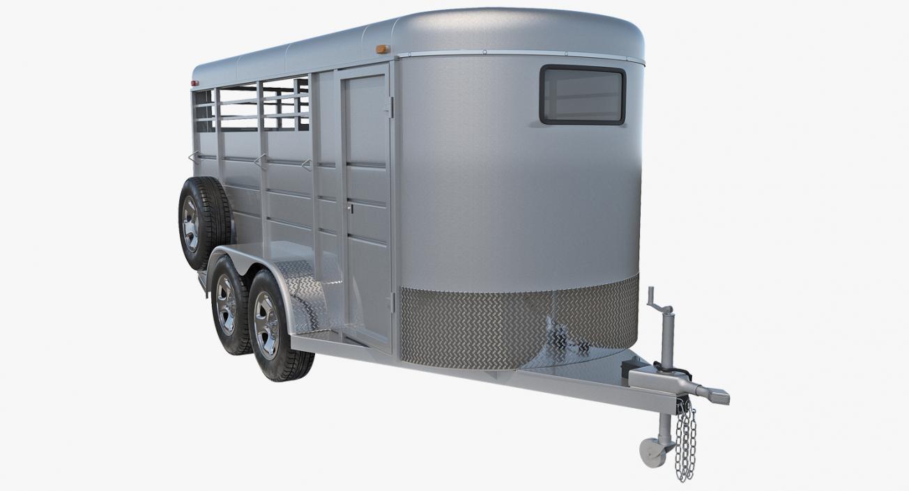 Livestock Trailer Calico 3D model