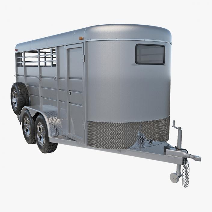 Livestock Trailer Calico 3D model