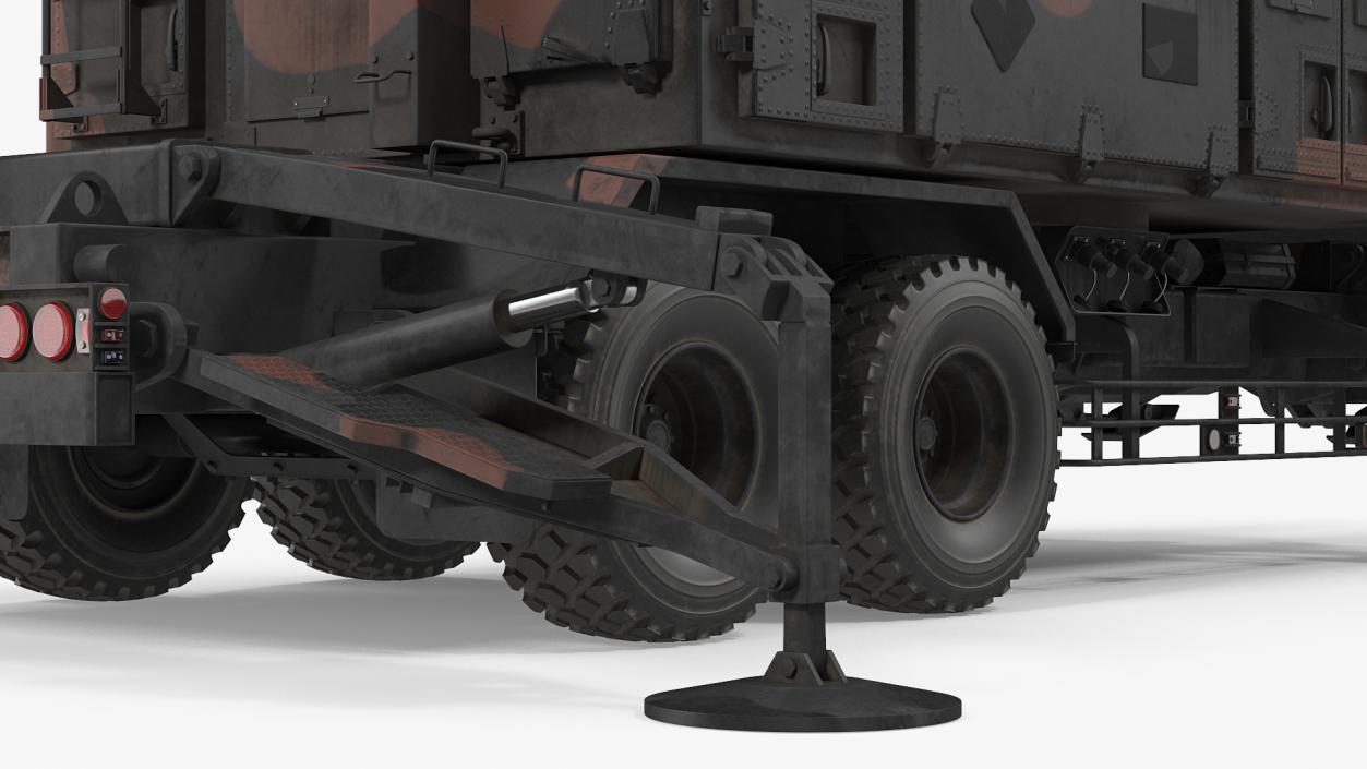 3D Camouflage Patriot AN MPQ53 Radar model