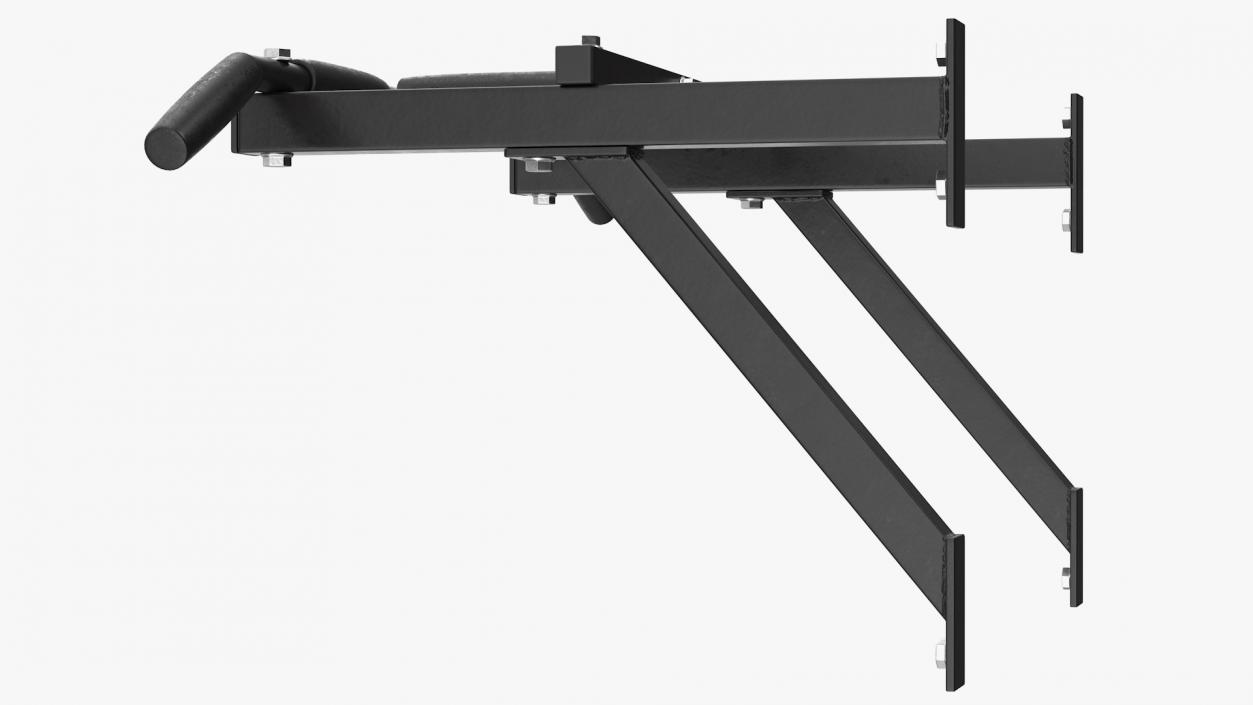 Wall Mounted Pull Up Bar 3D model