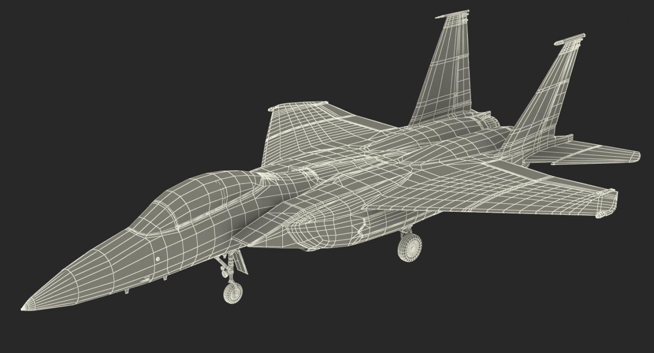 3D Rigged US Military Airplanes Collection 2