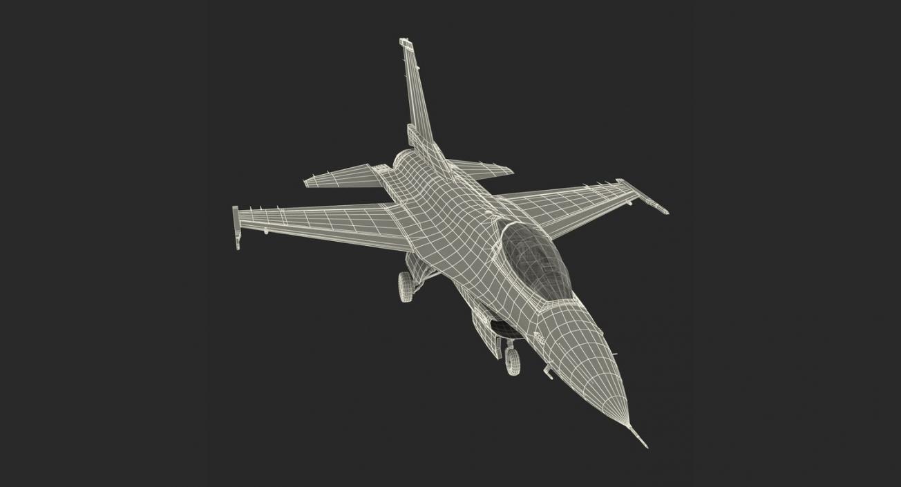 3D Rigged US Military Airplanes Collection 2