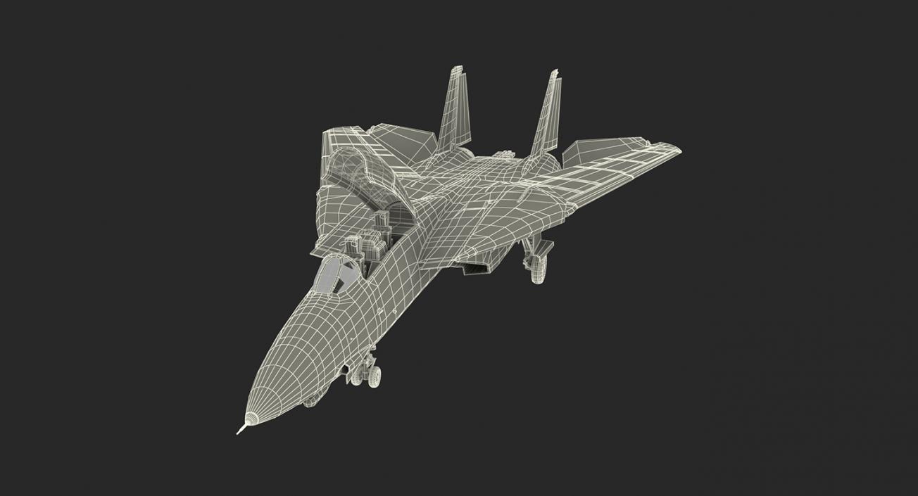 3D Rigged US Military Airplanes Collection 2