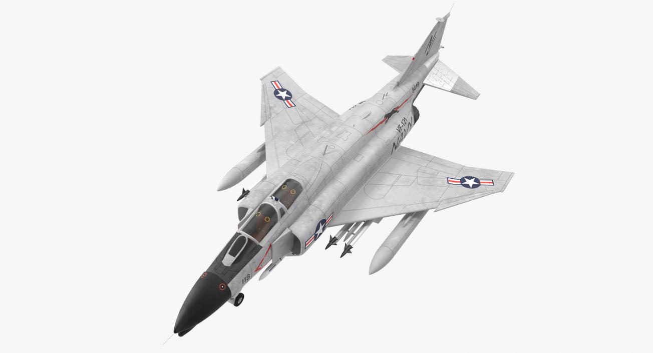 3D Rigged US Military Airplanes Collection 2