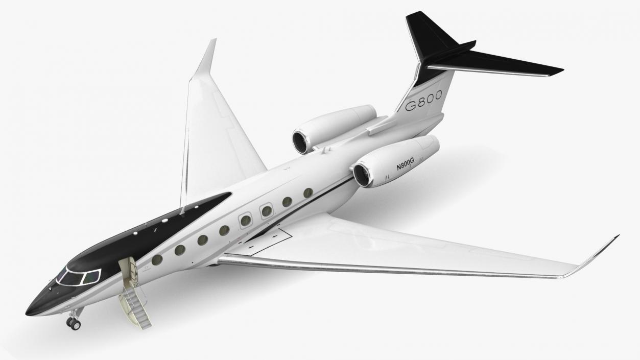 Gulfstream G800 Large Business Jet 3D model