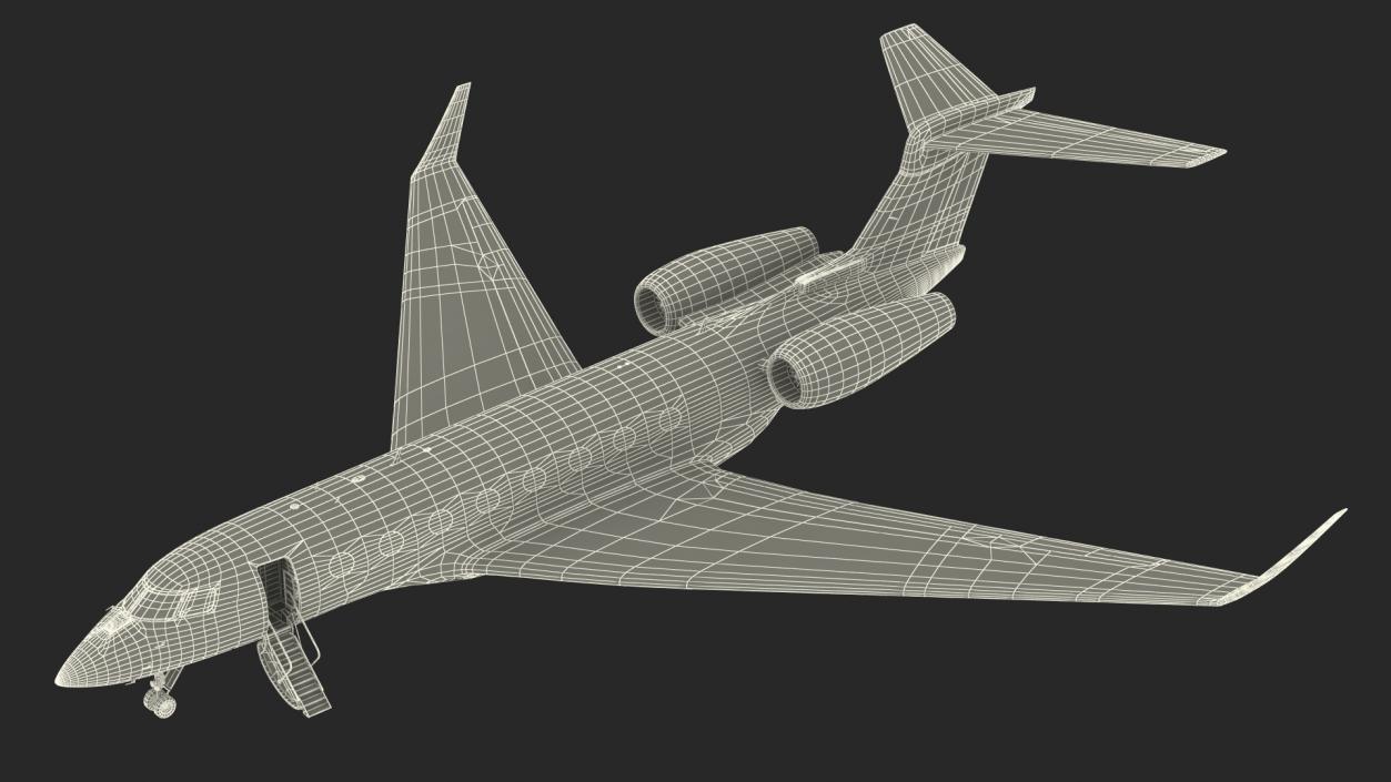 Gulfstream G800 Large Business Jet 3D model