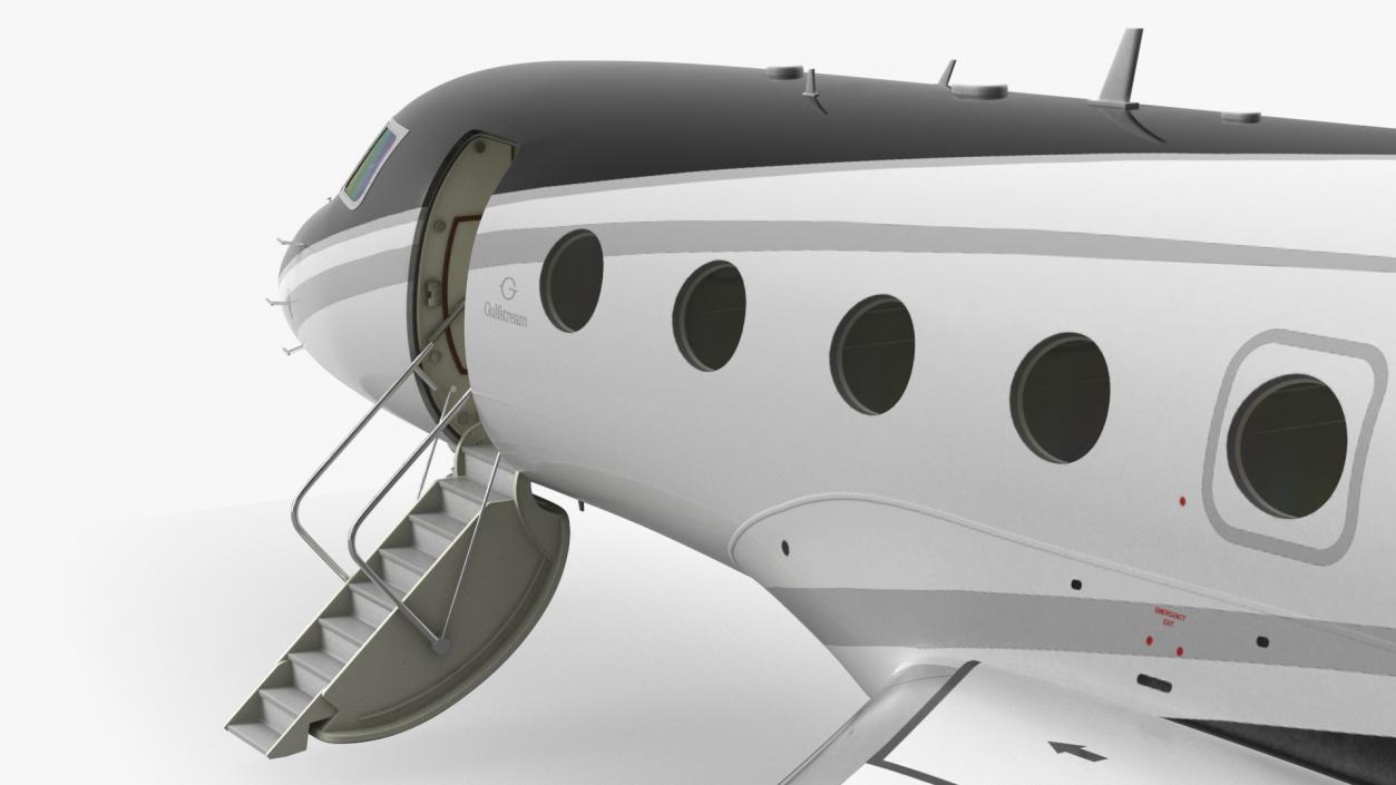 Gulfstream G800 Large Business Jet 3D model