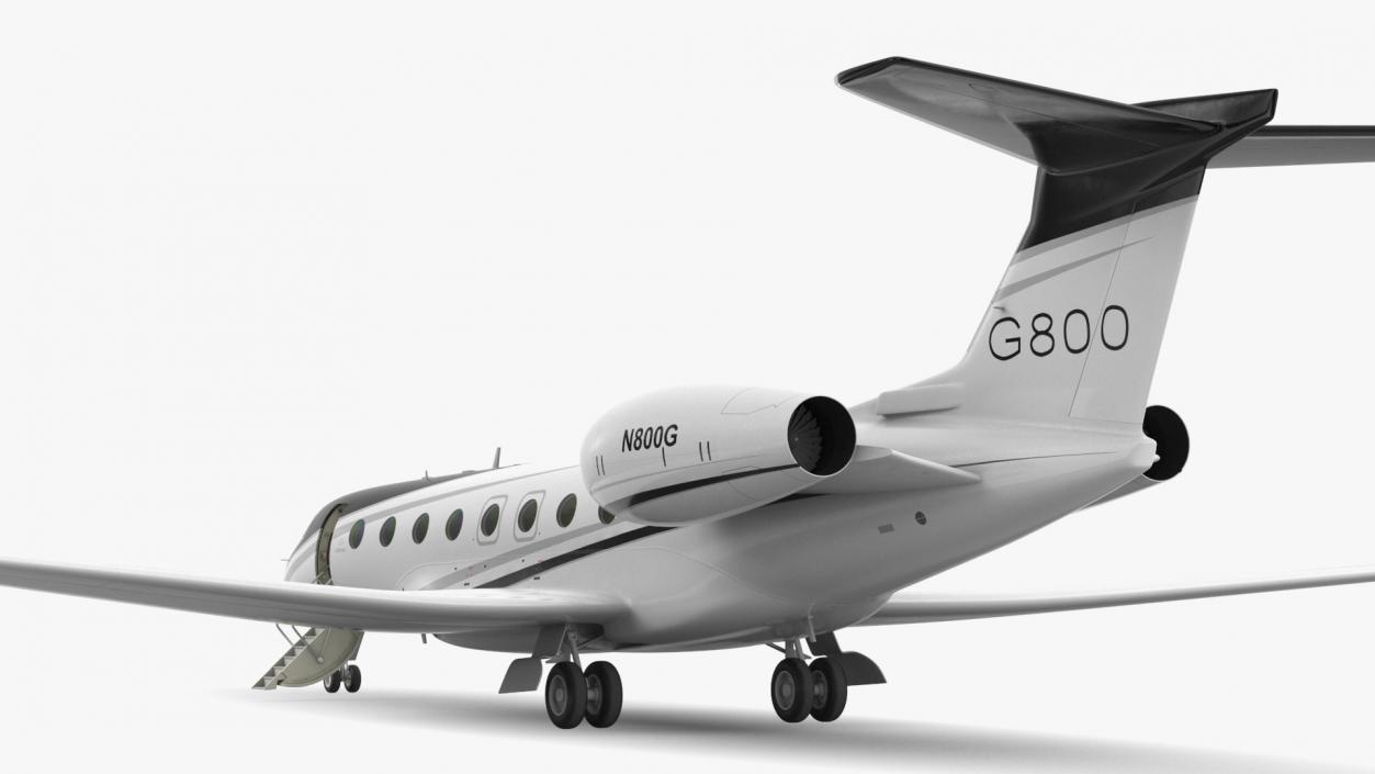 Gulfstream G800 Large Business Jet 3D model