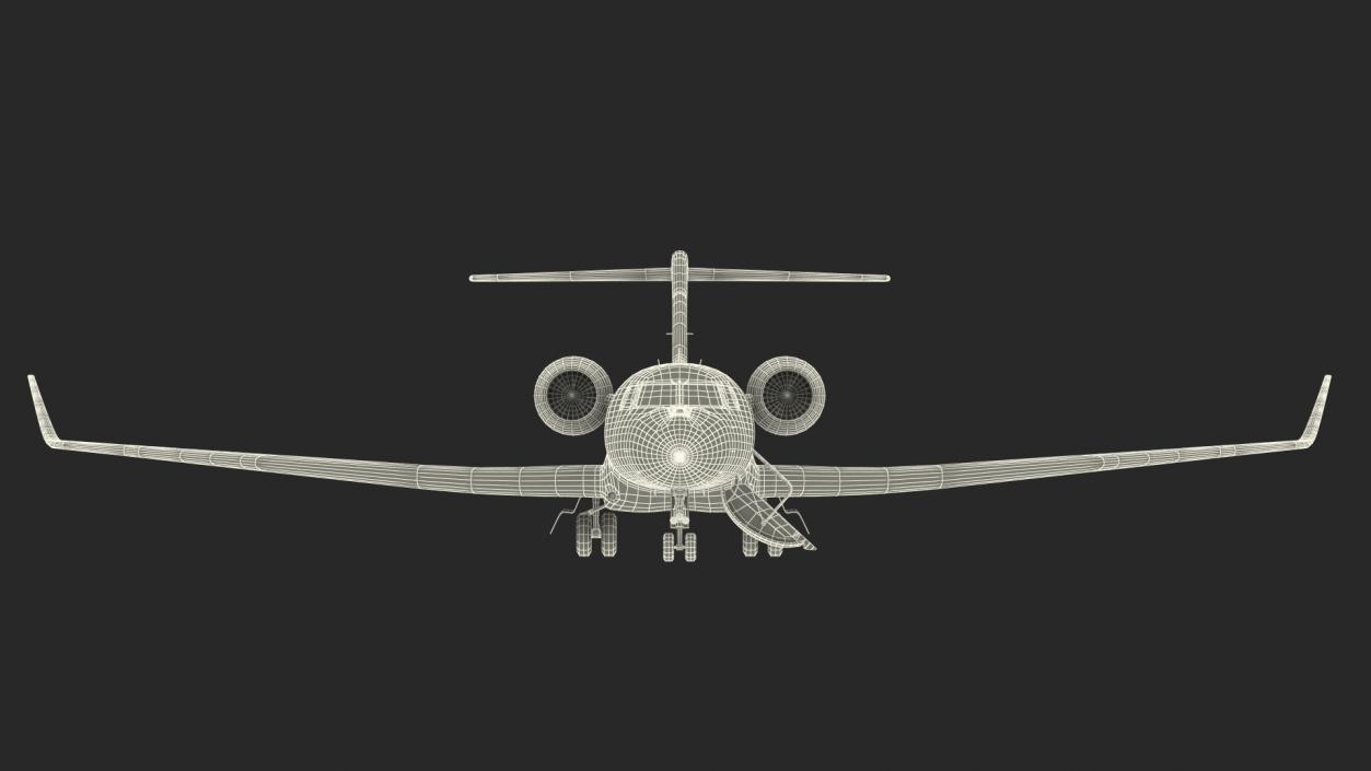 Gulfstream G800 Large Business Jet 3D model