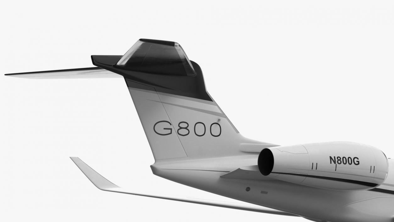 Gulfstream G800 Large Business Jet 3D model