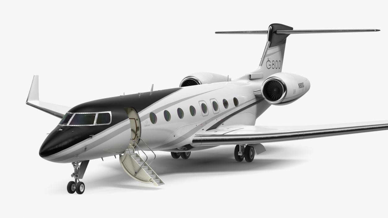 Gulfstream G800 Large Business Jet 3D model