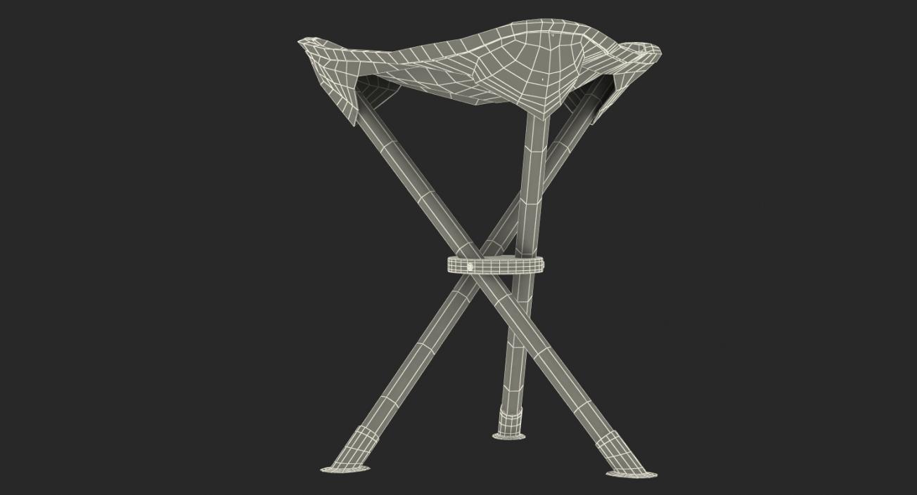 3D Telescopic Tripod Folding Chair