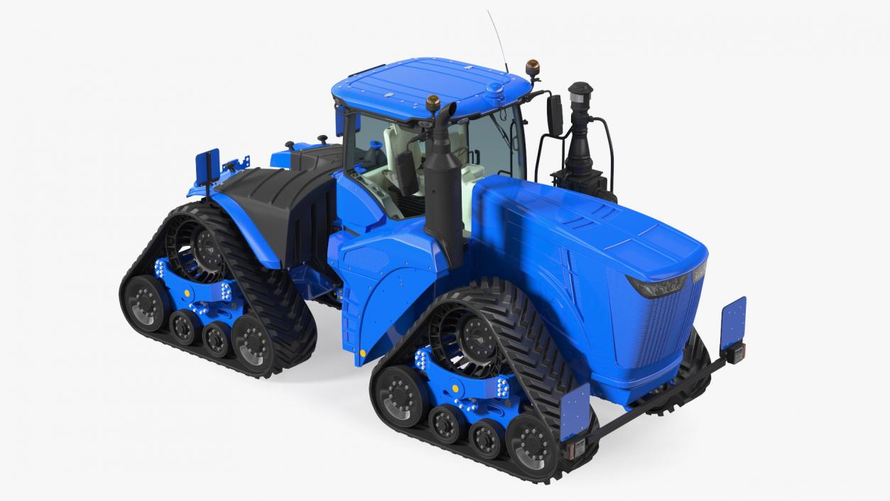 Four Track Tractor Clean 3D model