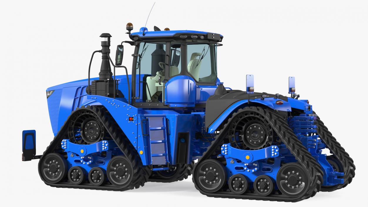 Four Track Tractor Clean 3D model