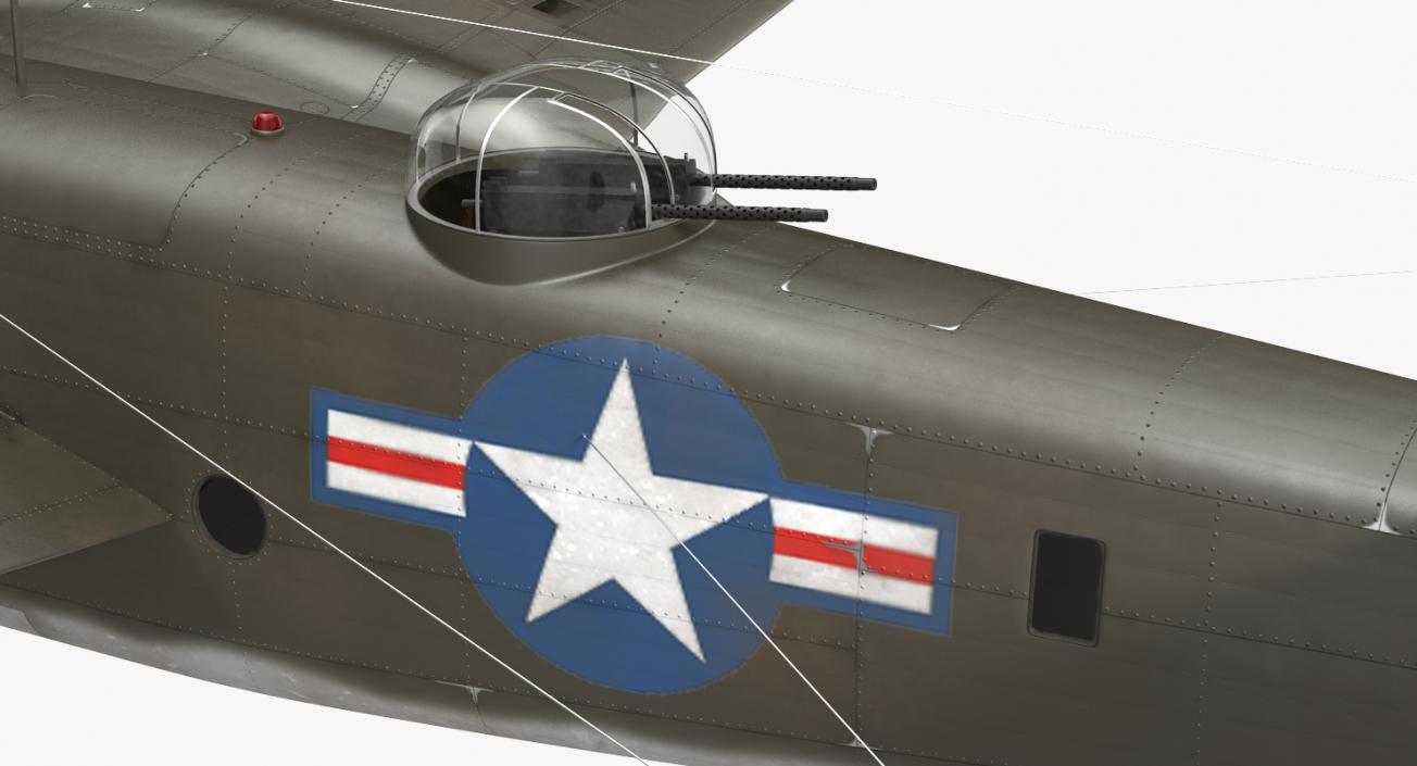 3D model B-25 Mitchell US Medium Bomber