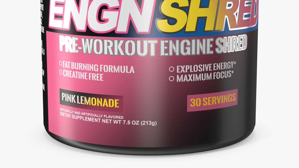 3D model Workout Supplements Collection