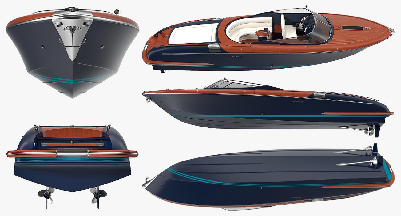 3D Recreational Boats Collection 4