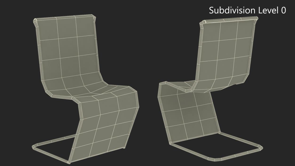 3D model Wave Chair