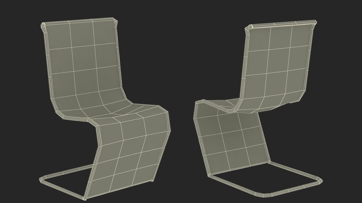 3D model Wave Chair