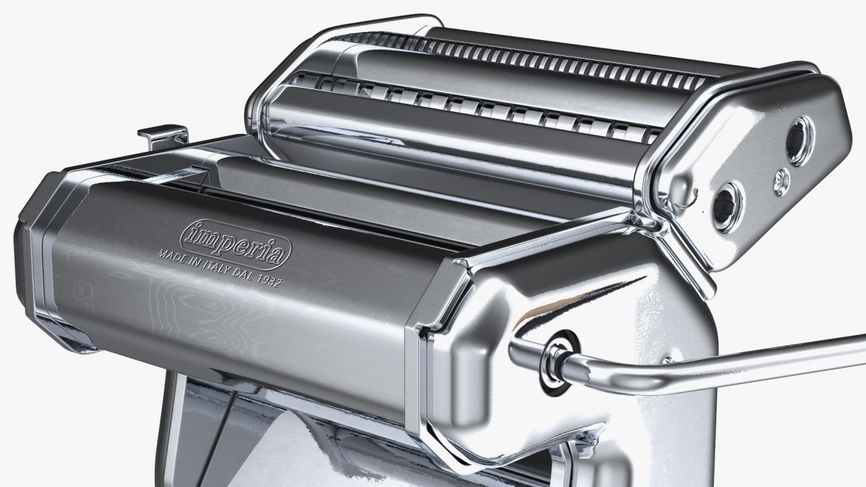 Imperia Pasta Maker Machine Silver 3D model