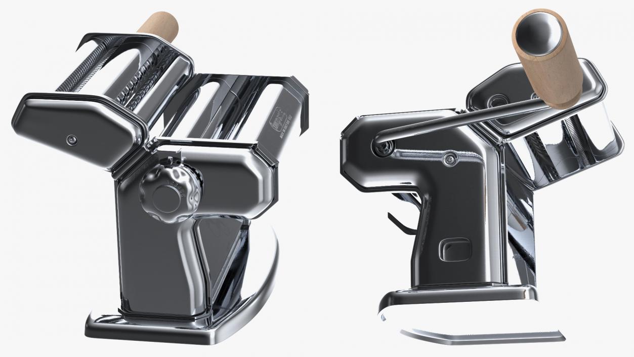 Imperia Pasta Maker Machine Silver 3D model