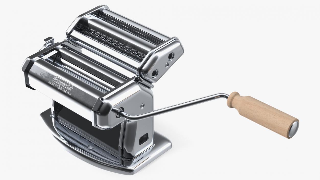 Imperia Pasta Maker Machine Silver 3D model