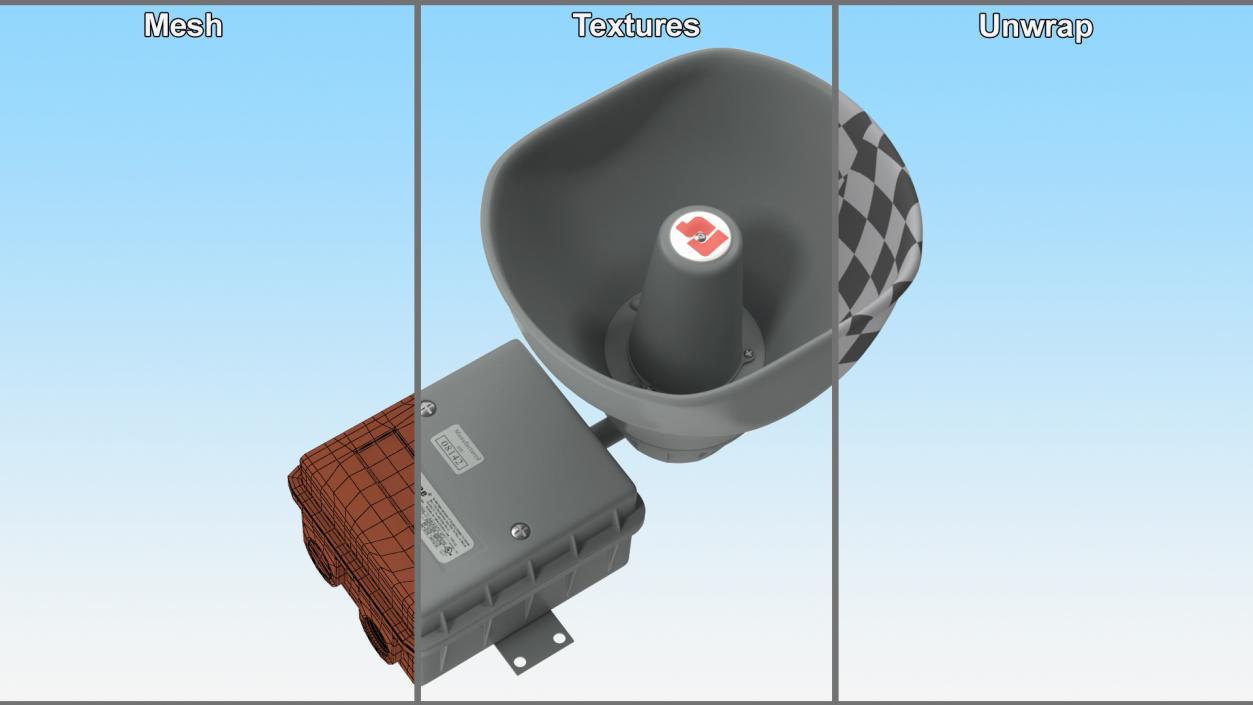 3D Audible Signaling Device Federal Signal 300GCX