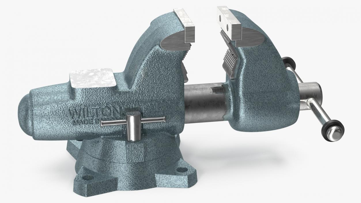 3D Wilton Combination Pipe and Bench Vise model