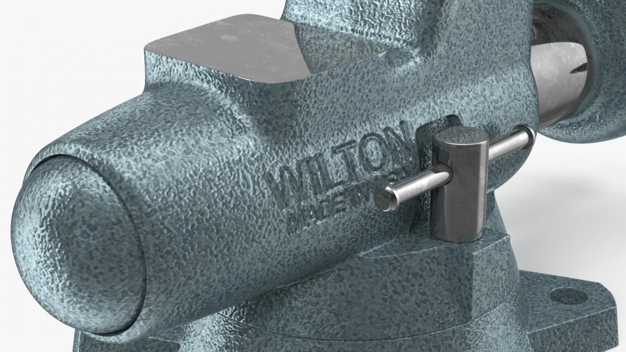 3D Wilton Combination Pipe and Bench Vise model