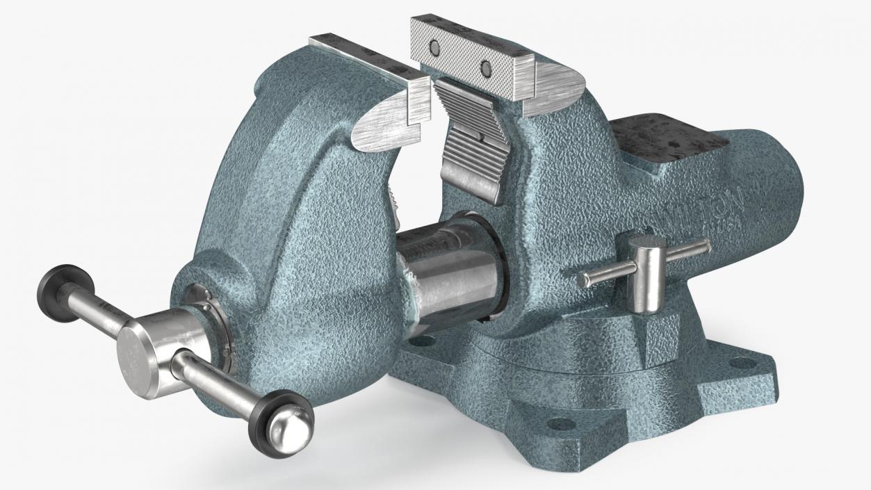 3D Wilton Combination Pipe and Bench Vise model