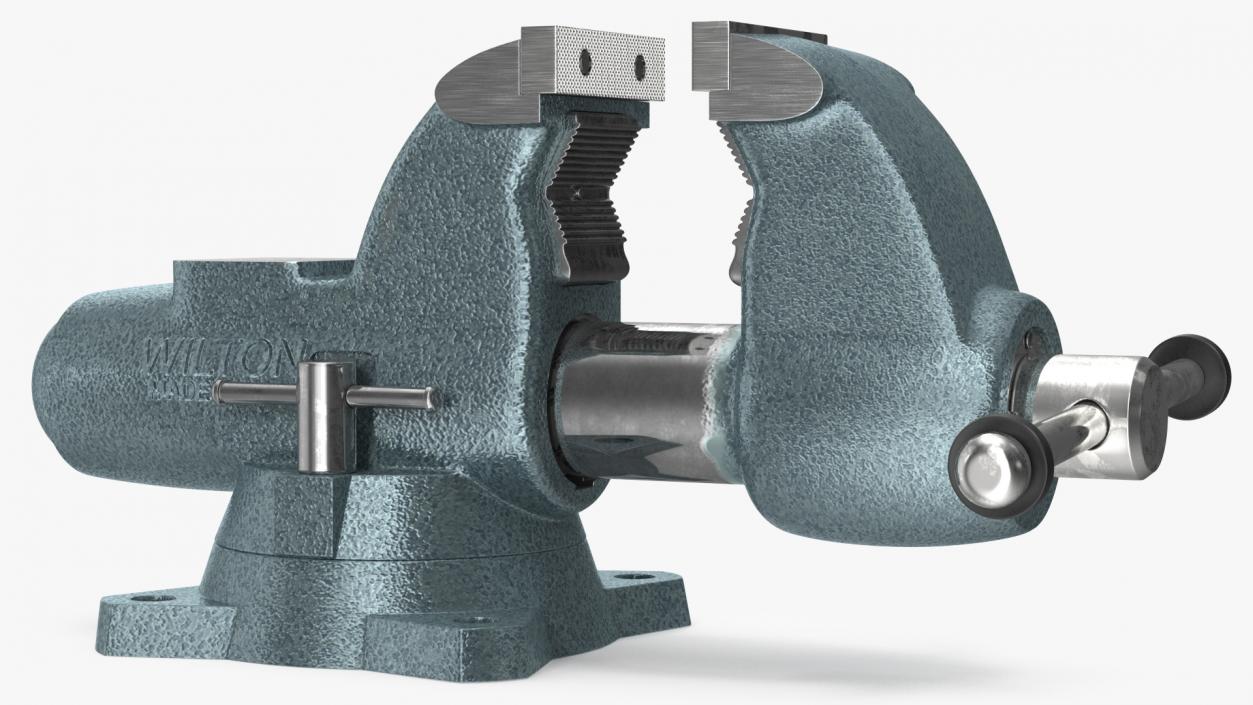 3D Wilton Combination Pipe and Bench Vise model