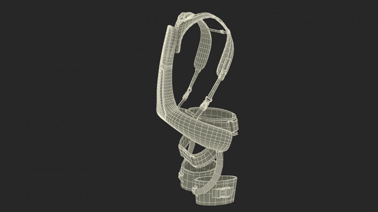 3D Powered Exoskeleton for Weight Lifting model