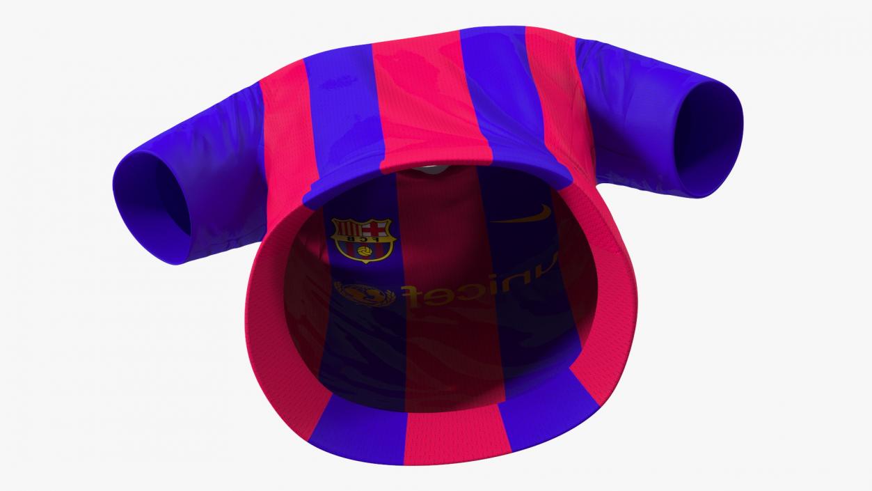 3D FC Barcelona Football Club Jersey Nike model