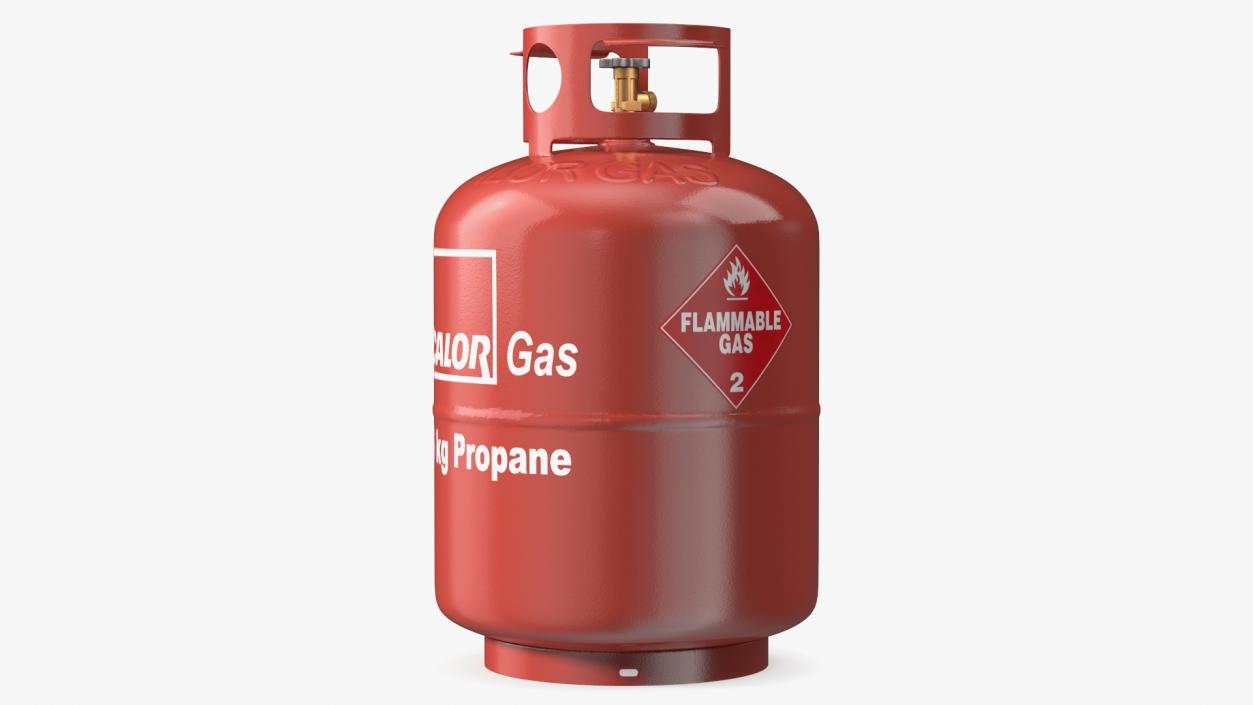 3D Propane Gas Bottle model