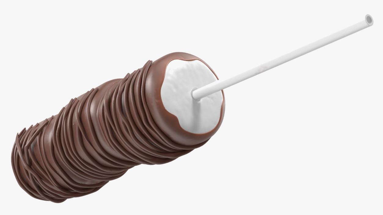 Marshmallow Skewer Pop Chocolate 3D