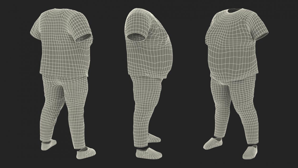 3D model Clothes for the Fat Man 2